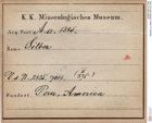Etiketten zu Silber (NHMW-MIN-Aa1385)